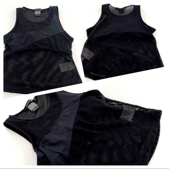 Nike Sphere Sleeveless Mesh support crop top size S - Picture 1 of 12